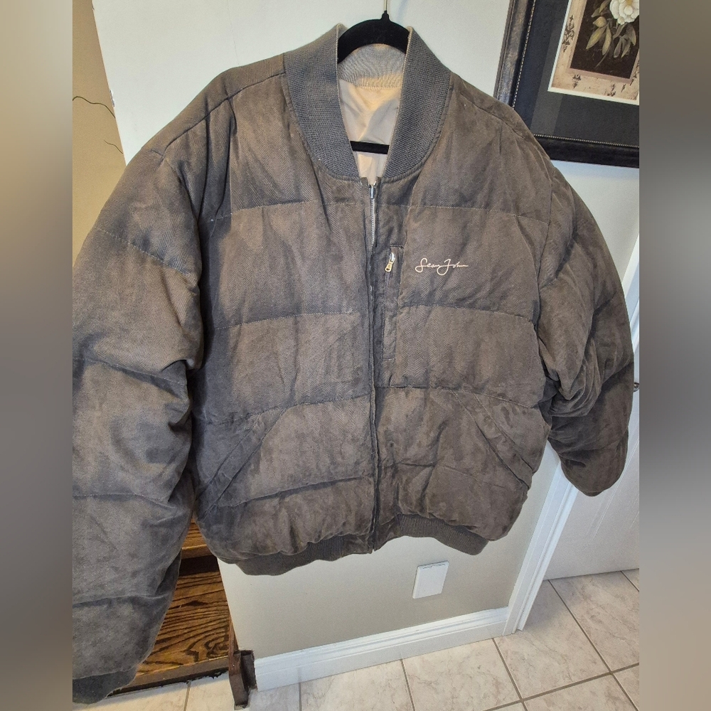 Sean John Reversible Puffer Jacket - Picture 11 of 11